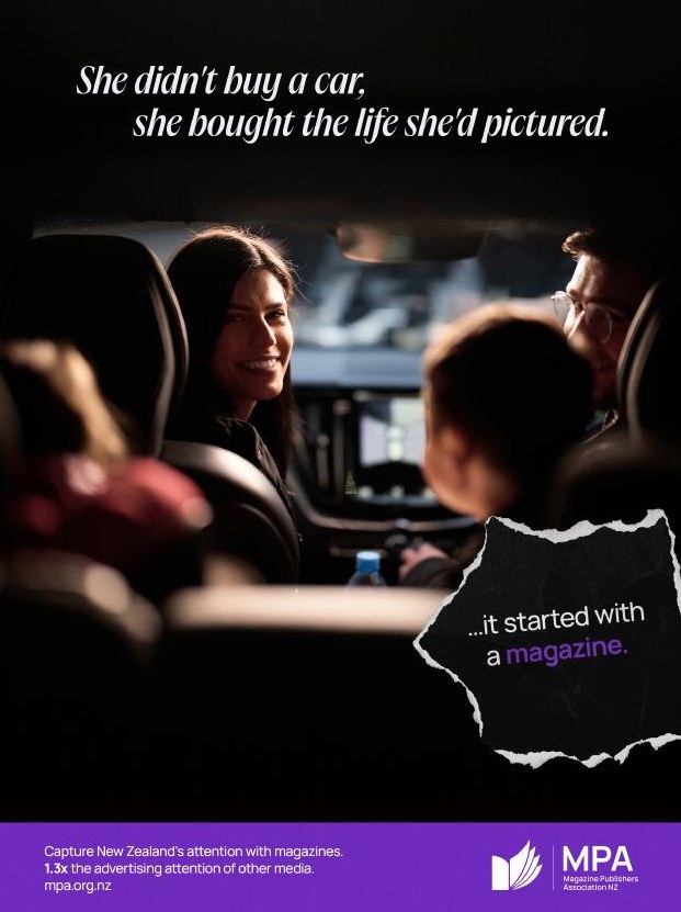 Print ad: She didn't buy a car, she bought the life she'd pictured.