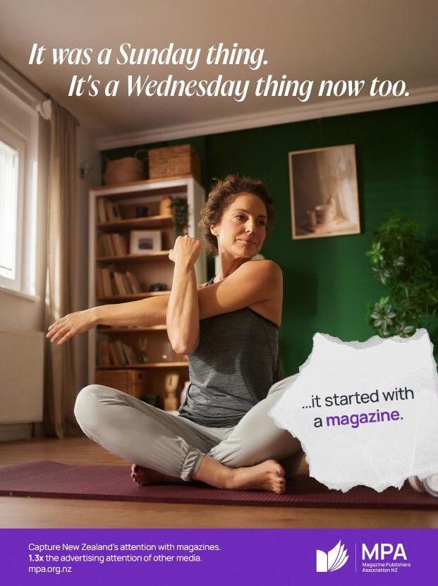 Print ad: It was a Sunday thing. It's a Wednesday thing now too.